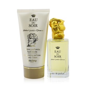Eau Du Soir Coffret: Eau De Parfum Spray 100ml/3.3oz + Moisturizing Perfumed Body Cream 150ml/5.1oz  2pcs