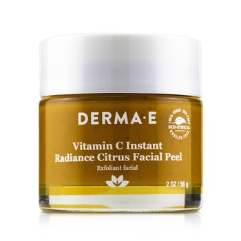 Derma E - Vitamin C Instant Radiance Citrus Facial Peel 56g 2oz 