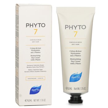 Phyto 7 Crema de Día Hidratante con 7 Plantas (Cabello Seco)  50ml/1.76oz