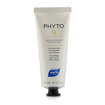 Phyto 9 Crema de Día Hidratante con 9 Plantas (Ultra-Cabello Seco)  50ml/1.76oz
