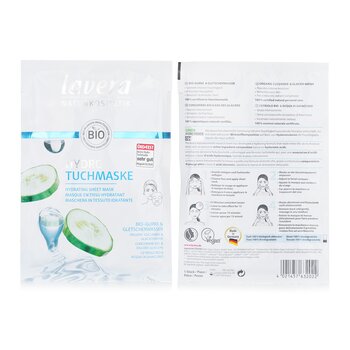 Sheet Mask - Hydrating (With Organic Cucumber & Glacier Water)  1sheet