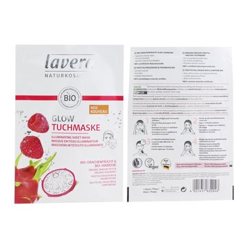 Sheet Mask - Illuminating (With Organic Dragon Fruit & Organic Raspberry)  1sheet