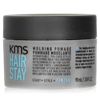 Hair Stay Pomada Moldeable (Remoldeable, Estilos Pulidos con Agarre Fuerte)  90ml/3oz