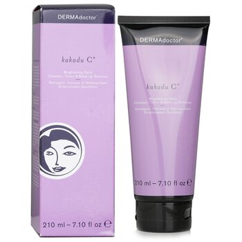 Kakadu C Brightening Daily Cleanser, Toner & Makeup Remover (Tube)  210ml/7.1oz