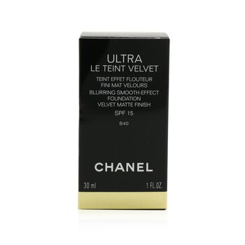 ultra le teint velvet blurring smooth effect foundation spf 15