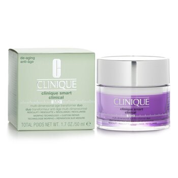 Clinique Smart Clinical MD Multi-Dimensional Age Transformer Duo (Resculpt+Revolumize)  50ml/1.7oz
