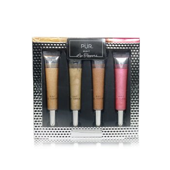4 In 1 Lip Toppers Glitter Lip Enhancer Kit (4x Lip Topper)  40ml/1.32oz