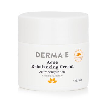 Derma E - Anti-Acne Acne Rebalancing Cream 56g/2oz - Moisturizers ...