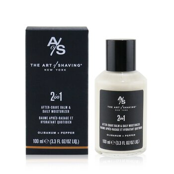 2合1须后膏日常保湿霜 - 乳香与胡椒 100ml/3.3oz