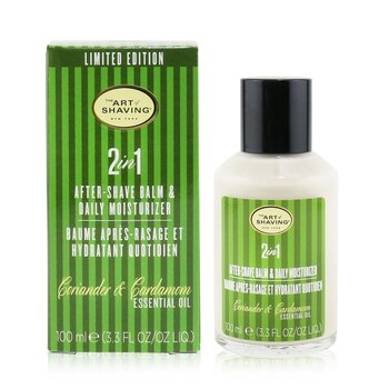 2 En 1 Bálsamo Para Después de Afeitar & Hidratante Diario - Coriander & Cardamom Essential Oil (Edición Limitada)  100ml/3.3oz