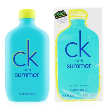 ck one summer orange bottle