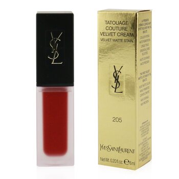 ysl tatouage couture velvet cream 205