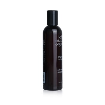 Shampoo For Fine Hair with Rosemary & Peppermint שמפו עבור שיער דק  236ml/8oz