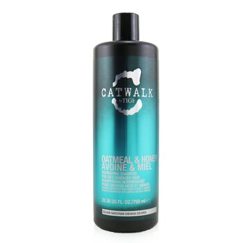 Tigi - Catwalk Oatmeal & Honey Shampoo - For Dry, Damaged Hair (Cap) 750ml/25.36oz - Dry Hair | Free Worldwide Shipping Strawberrynet OTHERS