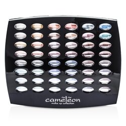 Cameleon MakeUp Kit G1665 : 48xEyeshadow, 4xBlush, 6xLipgloss, 4xBrush