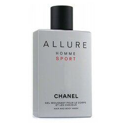 Chanel Allure Homme Sport Измиващ Гел за Коса и Тяло ( Произведен в САЩ ) 200ml/6.8oz