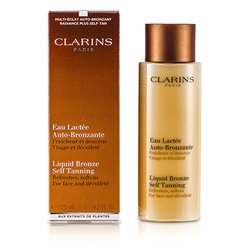 Clarins Liquid Bronze Kendinden Bronzlaştırıcı ( Yüz ve Dekolte Bölgesi için ) 125ml/4.2oz
