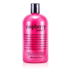 Philosophy Raspberry Sorbet Shampoo, Bath & Sabonete liquido 473.1ml/16oz