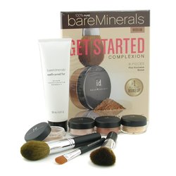 Medium (2xFdn Spf15+Mineral Veil+Face Color+3xBrush+DVD+Brush Shampoo)