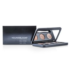 Youngblood Paleta trzech cieni do brwi Brow Artiste - Auburn 3g/0.11oz