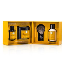 The Art Of Shaving 4 Элемента Безупречного Бритья - Лимон (Масло до Бритья + Крем для Бритья + Бальзам после Бритья + Кисточка для Бритья) 4pcs
