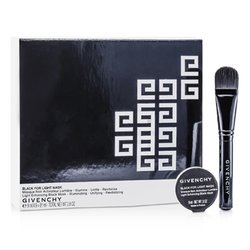 Givenchy Rozświetlająca czarna maseczka do twarzy Skin Targetters Black For Light Mask 9x9ml/0.31oz