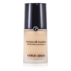 Giorgio Armani Lehký hedvábný make up bez oleje Luminous Silk Foundation - č. 3 (Pale Peach) 30ml/1oz