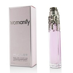 Thierry Mugler Woda perfumowana EDP Spray z wymienialnym wkładem Womanity Refillable Spray 80ml/2.7oz