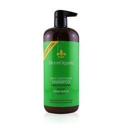 DermOrganic Argan Olje Sulfatfri & Fargesikker Fuktighetsgivende Shampo 1000ml/33.8oz