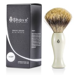 EShave Barberbørste Fin - Hvit 1pc