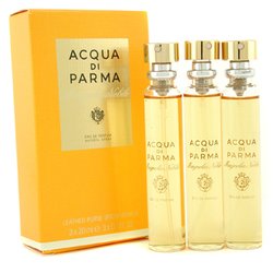 Acqua Di Parma Magnolia Nobile Leather Purse Spray Refills Eau De Parfum 3x20ml/0.7oz