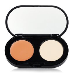 Bobbi Brown Sada korektorů New Creamy Concealer Kit - krémový korektor Honey Creamy Concealer + pudrový korektorPale Yellow Sheer Finished Pressed Powder 3.1g/0.11oz