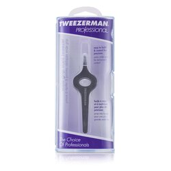 Tweezerman Profesjonalna pęseta skośna z uchwytem Professional Wide Grip Slant Tweezer -