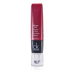 Calvin Klein ลิปกลอส Delicious Pout Flavored (แพ็คเกจใหม่) - # 428 Cupid (ไม่มีกล่ิอง) 9ml/0.3oz