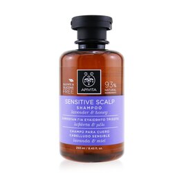 Apivita شامبو باللافندر والعسل (لفروة الرأس الحساسة) 250ml/8.5oz