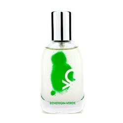 Benetton Męska woda toaletowa EDT Spray Verde 30ml/1oz