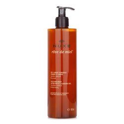 Nuxe 黎可詩 蜂蜜溫和全效潔膚凝膠(乾燥＆敏感膚質)Reve De Miel Face & Body Ultra-Rich Cleansing Gel