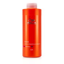Wella Enrich Moisturizing Shampoo For Dry & Damaged Hair (Fine/Normal) 1000ml/33.8oz