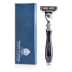 Truefitt & Hill Barbeador Wellington Mach III Chrome Razor - Ebon 1pc