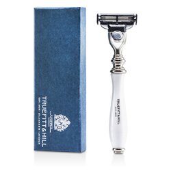Truefitt & Hill Wellington Mach III Chrome Razor - Porcelain 1pc