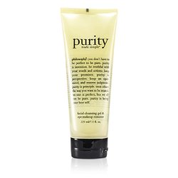 Philosophy Purity Made Simple Gel Limpiador Facial y Desmaquillador Ojos 225ml/7.5oz