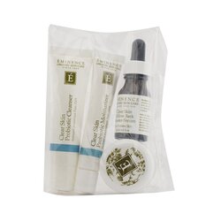 Eminence Чиста Шкіра Базовий Набір (для Шкіри з Акне) 4pcs+1bag