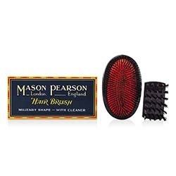 Mason Pearson Cerdas de javali - Extra grande Military Pure Bistle Large Size Hair Bush ( vermelho escuro ) 1pc
