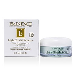 Eminence Hidratante Clareador Bright Skin Moisturizer Broad Spectrum SPF 30 Sunscreen 60ml/2oz