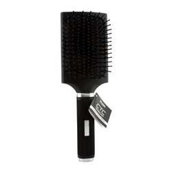 Rusk CTC Technology 11-Row Paddle Brush (Black) - Sikat Rambut 1pc