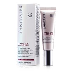 Lancaster Przeciwzmarszczkowy krem z filtrem ochronnym korygujący przebarwienia Total Age Correction Color Correction Anti-Aging Cream SPF15 377268 30ml/1oz