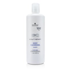Schwarzkopf BC Scalp Therapy Șampon pentru Curățare Intensă (Pentru Scalpuri Grase) 1000ml/33.8oz