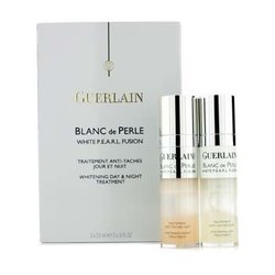 Guerlain Blanc De Perle White Pearl Fusion valkaiseva päivä- ja yöhoito 2x15ml/0.5oz