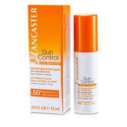 Lancaster Krem pod oczy na dzień z ochronnym filtrem Sun Control Eye Contour Cream SPF 50+ 15ml/0.5oz