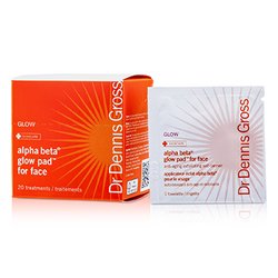 Dr Dennis Gross แผ่นเช็ดผิวหน้า Alpha Beta Glow 20 แผ่น